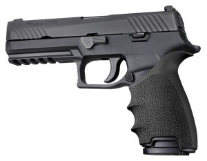 HandAll Beavertail Grip Sleeve Sig Sauer P320 Black