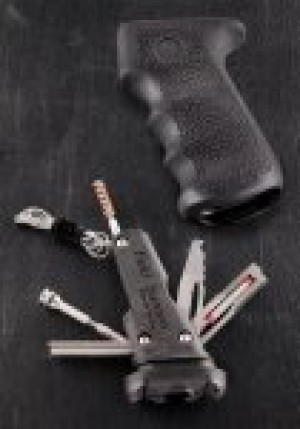 AK-47/AK-74 Rubber Grip Black with Samson Field Survival Kit