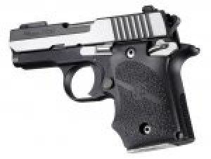 SIG Sauer P938 Ambi Safety Rubber Grip with Finger Grooves Black