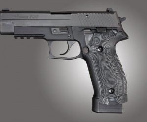 SIG Sauer P226 DA/SA Magrip Checkered G10 - G-Mascus Black