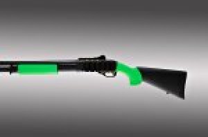 Remington 870 OverMolded Shotgun Stock kit with forend Zombie Green