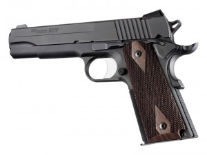 1911 Govt. Model Rosewood Checkered Panels With Palm Swells