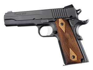 1911 Govt. Model Goncalo Checkered Panels With Palm Swells