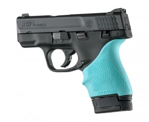 HandAll Beavertail Grip Sleeve S&W M&P Shield, Ruger LC9 Aqua