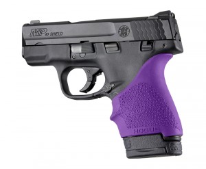 HandAll Beavertail Grip Sleeve S&W M&P Shield, Ruger LC9 Purple