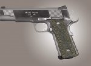 1911 Govt. G10 Magrip Kit - Piranha Grip Flat Mainspring Green G-Mascus