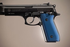Taurus PT-99 PT-92 PT-100 PT-101 With Decocker Aluminum - Matte Blue Anodize 