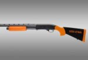 Winchester 1300 12 Gauge Less Lethal Orange OverMolded Shotgun Stock w/forend