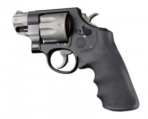 S&W K, L, N, X, Z Frame Round Butt Rubber Tamer Conversion Monogrip Black
