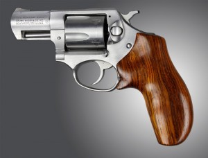 Ruger SP101 Cocobolo No Finger Groove