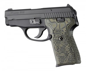SIG Sauer P239 DAK Piranha Grip G10 - G-Mascus Green