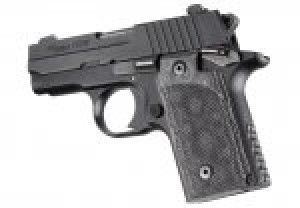 SIG Sauer P238 Checkered G10 - G-Mascus Black/Gray