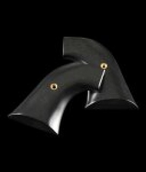 Ruger Blackhawk/Vaquero Black Micarta Cowboy Panels