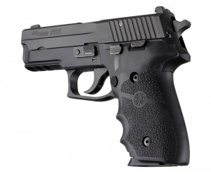 SIG Sauer P228/P229 Rubber with Finger Grooves Black
