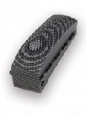 1911 Govt. G10 Mainspring Housing Checkered Arched G-Mascus Black/Gray