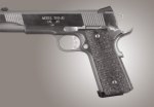 1911 Govt. G10 Magrip Kit - Piranha Grip Flat Mainspring Black/Gray G-Mascus