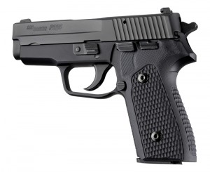 SIG Sauer P225-A1 Piranha Grip G10 - Solid black