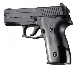 SIG Sauer P228 P229 DAK Flames Aluminum - Black Anodize