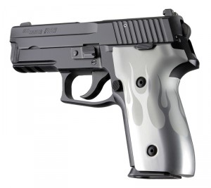 SIG Sauer P228 P229 DAK Flames Aluminum - Clear Anodize