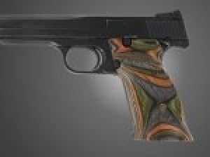 S&W 41 Lamo Camo Right hand thumb rest