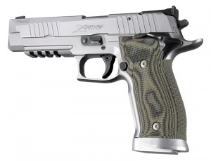 SIG Sauer P226 SAO X5 X6 Piranha Grip G10 - G-Mascus Green