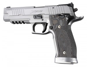 SIG Sauer P226 SAO X5 X6 Checkered G10 - G-Mascus Black/Gray