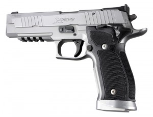 SIG Sauer P226 SAO X5 X6 Checkered G10 - Solid Black