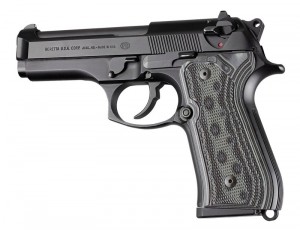 Beretta 92FS Checkered G10 - G-Mascus Black/Gray
