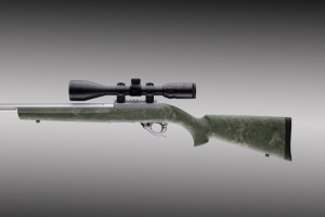 Ruger 10-22 .920" Diameter Barrel Ghillie Green Rubber OverMolded Stock