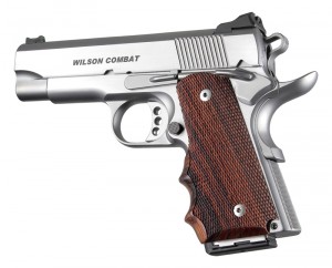 1911 Officers Model Cocobolo With Finger Grooves Checkered