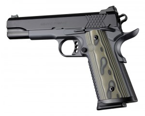 1911 Govt. Model S&A/Techwell Mag Well G10 - G-Mascus Green