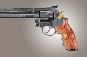 Taurus Med. & Lg. Sq. Butt Tulipwood Stripe/Cap