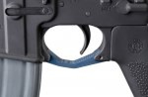 AR-15/M-16 Contour Trigger Guard G10 - G-Mascus Blue Lava