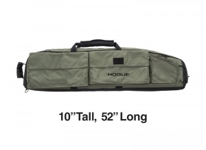 Extra Large Double Rifle Bag - OD Green 10" Tall 52" Long