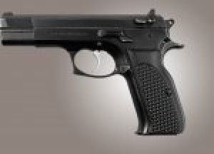 TZ-75 - EAA. P9 Piranha Grip G10 - Solid Black
