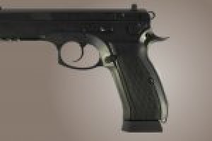 CZ-75 - CZ-85 Checkered G10 - Black