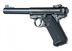 Ruger MK IV Piranha Grip G10 - Solid Black