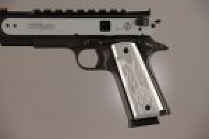 1911 Govt. Model Flames Aluminum - Clear Anodized
