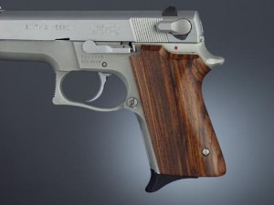 S&W 6906, Shorty 40, Cocobolo