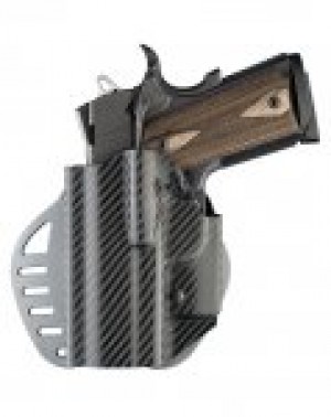 ARS Stage 1 - Carry Holster Officer Model 1911 Left Hand CF Weave