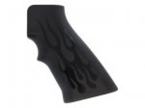 AR15 / M16 Flames Aluminum - Black Anodize
