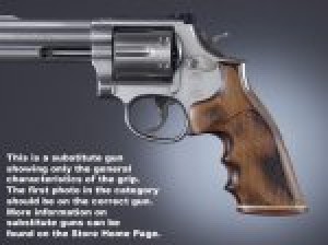 Dan Wesson Small Frame Pau Ferro Stripe/Cap, Checkered