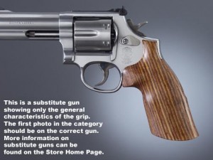 Dan Wesson Large Frame Cocobolo No Finger Groove