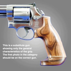 Dan Wesson Small Frame Pau Ferro No Finger Groove, Big Butt