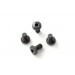 1911 Screws (4) Hex Head Black